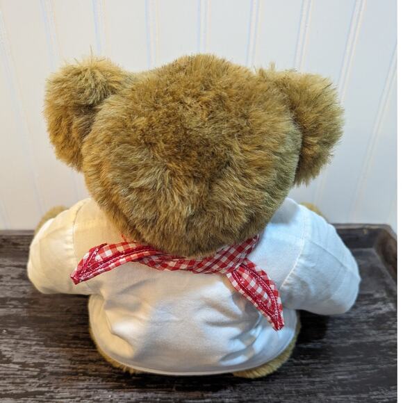 Authentic Vermont Teddy Bear with Chef Coat - Picture 3 of 8